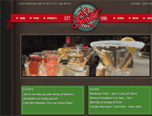 Tablet Screenshot of 125thstreetgrill.com